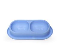 Cuenco de plástico multiusos para mascotas para gatos y perros pequeños, colores, diseño ergonómico y fácil de limpiar, ideal para agua, alimentos húmedos/secos, golosinas, para dueños de mascotas