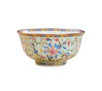 Cuenco de porcelana antiguo, cuencos cerámica, cuenco arroz del Palacio Jingdezhen 13 cm y 5 pulgadas diámetro alto 6