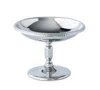 Cuenco De Postre Genérico | Taza De Ensalada De Pie De Acero Inoxidable,Decoración De Mesa Elegante, Contenedor Decorativo Para Postres, Frutas, Yogur, Dulces, Cereales Y Pudín