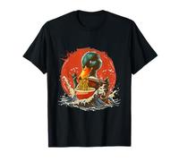 Cuenco de ramen de pato, fideos japoneses, arte de fideos de pato Camiseta