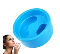 Cuenco de remojo de uñas - Construcción de acrílico ABS, baño de mano curvado, recipiente de remojo de la punta de los dedos, herramienta de lavado de arte de manicura, cosmético para equipos de spa