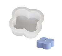 Cuenco de resina floral molde de silicona resistente fácil liberación cuencos moldes para manualidades de sostenedores de joyas y placas decorativas