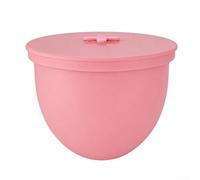 Cuenco de silicona resistente al calor para batidoras de pie de 5 cuartos de galón, incluye tapa a prueba de fugas para almacenamiento seguro de alimentos y transporte en la cocina