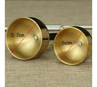 Cuenco de sonido de aleación de latón con longitud ajustable, ideal para yoga, meditación y terapia de canto para apoyar la reducción del estrés (tamaño L)