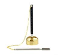 Cuenco de sonido de latón con longitud ajustable para meditación y prácticas de yoga para promover la calma a través de la terapia de sonido (tamaño S)