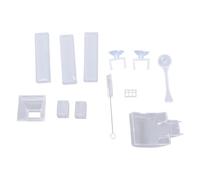 Cuenco de tubo de alimentación de acuario para tanque de peces con marco desmontable para gambas acrílico y caracoles