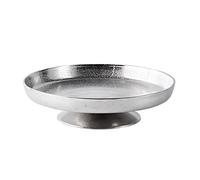 Cuenco decorativo de aluminio, diseño moderno, de metal, decoración de mesa de boda, decoración de Navidad, para salón, comedor o cocina, XXL, 40 cm