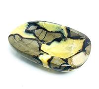 Cuenco decorativo de cuarzo septario natural de 120-150mm, cristales, cenicero de piedra, 1 ud.