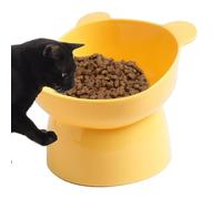 Cuenco elevado inclinado - Cuenco elevado inclinado para perros, cuencos inclinados para comida para gatos, cuenco elevado inclinado para comida para mascotas, apto para lavavajillas, antiderrames