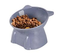 Cuenco elevado para gatos, comedero elevado para gatos, comedero elevado, inclinado, comedero para gatos, cuenco alto para gatos, cuenco de agua elevado para gatos y gatitos para evitar el reflujo