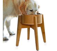 Cuenco Elevado para Perros Grandes, 9.5 Pulgadas de Ancho x 14 Pulgadas de Alto