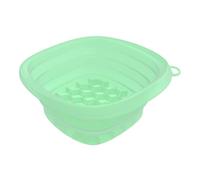 Cuenco Facial Para Hielo - Lavabo De Enfriamiento Plegable De Silicona Tina De Lavado Reutilizable De 24 Cm, Bandeja De Cubo Integrada Contenedor De Spa Facial, Cubo Flexible Para El Cuidado De La Pie