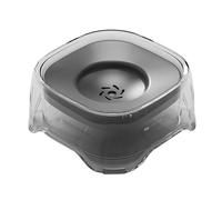 Cuenco flotante para mascotas, dispensador de agua para mascotas, cuenco para perros lentos, con diseño sin , materiales portátiles y seguros, 21,3x21,3x9,2 Cm, para perros M
