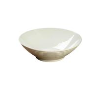 Cuenco grande de cerámica de color sólido resistente a altas temperaturas, simple, exquisito y práctico, de 25,4 cm