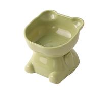 Cuenco inclinado para gatos, cuenco de agua para mascotas inclinable de 15°, cuenco de agua portátil para perros, no dividido para mascotas, comedero de agua lento, bebedero de agua para mascotas,