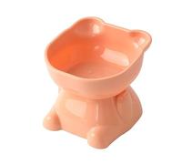 Cuenco inclinado para gatos, cuenco de agua para mascotas inclinable de 15°, cuenco de agua portátil para perros, no dividido para mascotas, comedero de agua lento, bebedero de agua para mascotas,