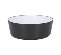 Cuenco Inde Melamina Blanco/Negro 800 ml 16,5 x 6,5 cm