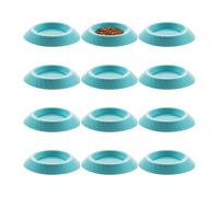 Cuenco isópodo para piensos, Doce Piezas de terrarios Antideslizantes, para cucarachas, para la alimentación de ciempiés, invertebrados Enanos y pequeños