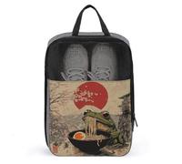 Cuenco japonés para comer ramen, bolsa para zapatos de viaje, uso diario, bolsa de almacenamiento antipolvo para zapatos de golf