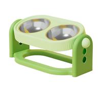 Cuenco lavable para perros - Comfortable Slow Feeder, Pet Feeder with Adjustable Height Mechanism, Puppy Bowls for Easy Cleansing, Pet Supplies Feeding Station, Feline Bowl for Indoor Use