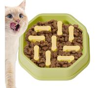Cuenco Lento para Perros, contra la ingestión, Cuencos saludables, para Perros, Cachorros, Gatos de Mascotas, para absorción de Agua y Comida, para pequeños, medianos y Grandes