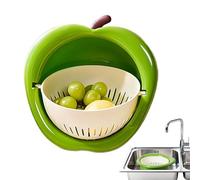 Cuenco limpiador de frutas | Escurridor grueso lindo de rápido y mezclador | Cuenco escurridor para verduras y frutas - para bayas, ensaladas, pasta, espaguetis y lechuga