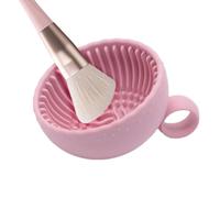 Cuenco limpiador de maquillaje para pinceles, bandeja de limpieza para brochas de colorete, bandeja de limpieza para puf de polvo, para mujeres, niñas, mujeres, mujeres, mujeres, mujeres, mujeres