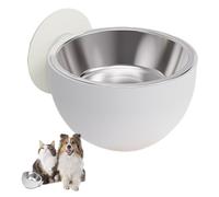 Cuenco magnético para Perros de Acero Inoxidable magnético para Colgar en la Pared, para Perros de Acero Inoxidable, Cuenco Elevado, Cuenco Fijo para Gatos, Apto para lavavajillas para