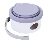 Cuenco para aperitivos para perros, cuenco de comida para perros - Platos plegables de silicona para mascotas con soporte de de basura,Contenedor de almacenamiento de alimentos para mascotas