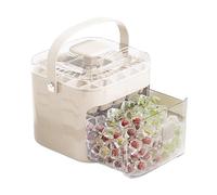 Cuenco para bloques de hielo reutilizable con tapa, tipo de prensa, liberación fácil, electrodomésticos de cocina para cócteles, café, whisky