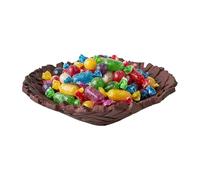 Cuenco para frutas | Decoración de mesa de de pájaro de resina | de caramelo abstracto | para el hogar, mesa de comedor, cocina, fiesta, bufé, patio, vacaciones, reuniones familiares, bodas