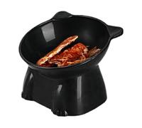 Cuenco para Gatos - Cuenco de alimentación de 10 cm, cuecos de alimentación elevados, cueno de alimentción de PP Inclinado Resistente para Gatos de Interior Cucos de alimentacióon portátiles para