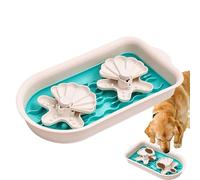 Cuenco para gatos de alimentación lenta,Cuenco para perros de alimentación lenta | Tazón para perros de alimentación lenta - Tazón de comida para perros Laberinto de alimentación lenta antiasfixia par
