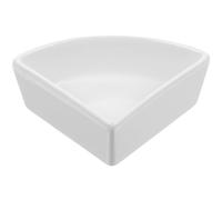 Cuenco para Hámster de Cerámica, Fácil de Limpiar, Triangular | Accesorios Hamster Ruso, Suministros para Mascotas, Complementos Hamster