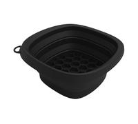 Cuenco para hielo facial - Cuenca plegable reutilizable de silicona, diseño de bandeja de hielo integrado, herramienta de terapia de enfriamiento portátil | Cuidado de la piel Spa Home Voy