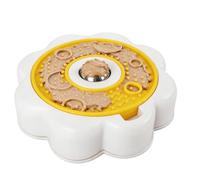 Cuenco para lamer perros con bola, plato de alimentación lenta para mascotas, cuenco de alimentación lenta para perros, gatos, interior, dormitorio, hogar, cocina, sala de estar, balcón