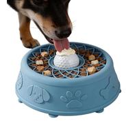 Cuenco Para Lamer Perros - Plato De Alimentación Lenta Antideslizante, Alimentador De Enriquecimiento Antiansiedad | Plato Interactivo De Comida Para Mascotas, Ayuda Para Entrenamiento Conductual Para
