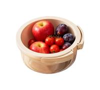 Cuenco Para Lavar Frutas Con Escurridor - Cesta Multifuncional Con Asa Plegable, Recipiente Para Lavar Alimentos Con Tapa | Herramienta De Limpieza De Ingredientes Para Ensaladas, Frutas, Verduras, Pr