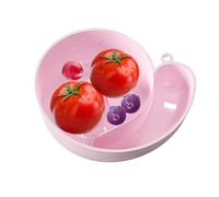 Cuenco para lavar frutas, diseño de caracol, colador giratorio de bayas, ayudante de cocina para fregadero, ensalada de tomate, sandía, lechuga, almacenamiento de aperitivos, jardín, refrigerador