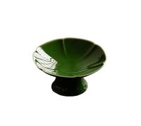 Cuenco para mojar Plato de cerámica for condimentos, bandeja multiusos, plato for servir, frutero, vajilla cocina Condimento(Green)