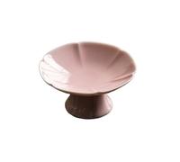 Cuenco para mojar Plato de cerámica for condimentos, bandeja multiusos, plato for servir, frutero, vajilla cocina Condimento(Pink)