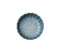 Cuenco para mojar Plato redondo for salsa, plato cerámico for condimentos, for de barbacoa, for refrigerios caseros Condimento(Blue)