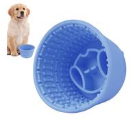 Cuenco para perros, alimentador interactivo antideslizante, divertido rompecabezas para alimentos, solución de alimentación saludable, reductor de sangre, plato para mascotas para pequeños, medianos y