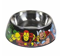 Cuenco para perros CERDÁ LIFE'S LITTLE MOMENTS, diseño ideal para perros pequeños y medianos, tallas M | D, 17,5 cm de alto, 5,6 cm de capacidad, 410 ml, licencia oficial de Marvel Studios®, multicolor