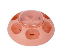 ＡＷＨＡＯ Cuenco para Perros, Cuenco de Comida de Prensa Multiusos para Perros medianos y Grandes, Plato de Agua para Perros liviano, Lindo Recipiente para, Rosa