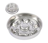 Cuenco para perros de alimentación lenta de acero inoxidable, Cuenco para perros de alimentación lenta de metal Cuenco para perros de alimentación lenta de acero inoxidable Cuenco para perros de