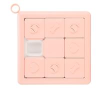 Cuenco para Perros de Alimentación Lenta, Rompecabezas, Juguete para Aliviar el Estrés, Comida para Perros, Cuenco de Alimentación Lenta para el Hogar (Pink)