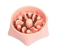Cuenco para perros para comer lento, cuenco para perros interactivo anti-ella, alimentador para perros no slip, cuenco de culo para perros para comer sano