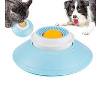 Cuenco para Perros y Gatos, tapete de alimentación Lenta para Comida líquida, Cuenco Antideslizante para Mascotas, Bola de Lame para Perros, Juguetes interactivos de enriquecimiento para