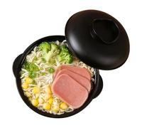 Cuenco para ramen apto para microondas - Tazón de sopa para ramen con tapa, máquina para microondas de cocción instantánea, gran capacidad para apartamentos, oficinas